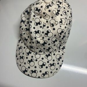 Disney Black and White Mickey Mouse Hat